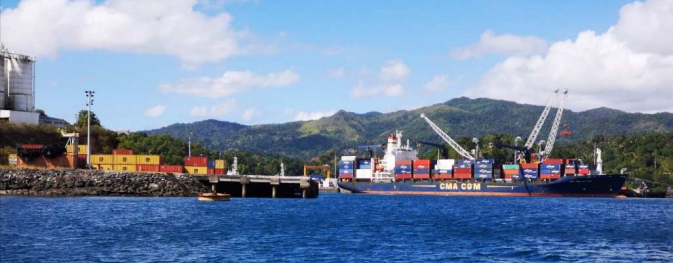 Port de commerce de Longoni, Mayotte