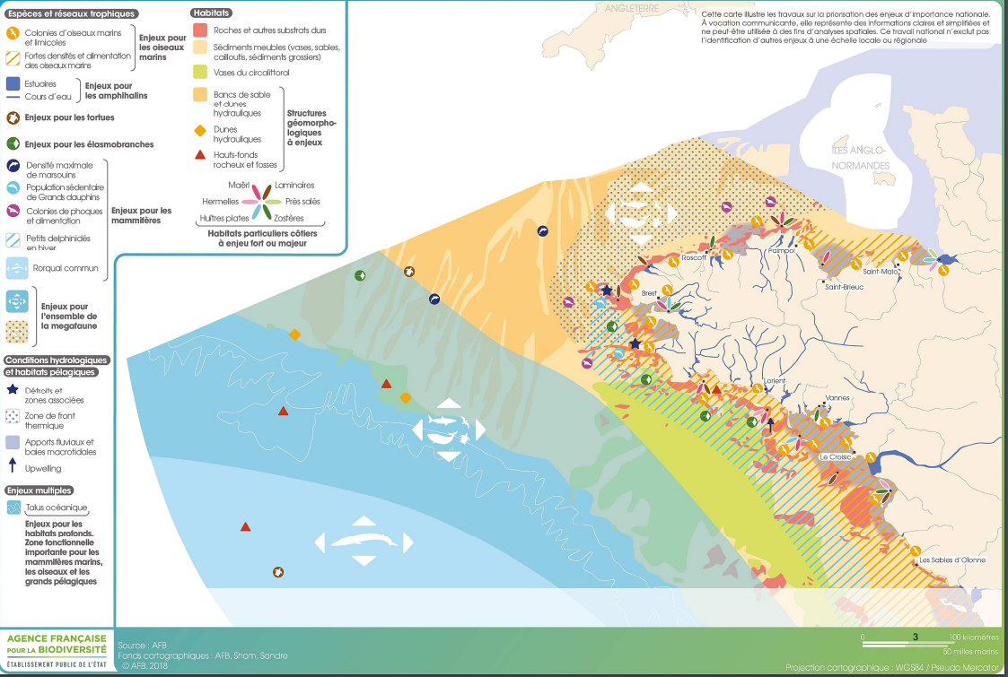 Présentation de la façade Nord Atlantique - Manche ouest et ses enjeux écologiques